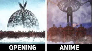 Opening VS Anime - Attack On Titan Season 4 Part 2 Episode 12