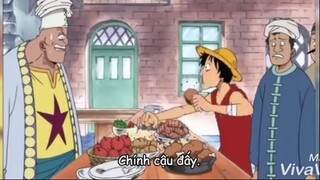 Thánh ăn Luffy. Hoàn cảnh nào cũng có thể ăn #onepiece