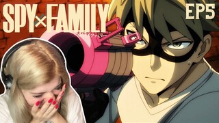 LOIDMAN TO THE RESCUE | SPY x FAMILY Episode 5 Reaction