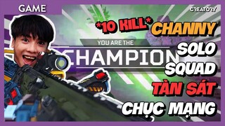 [APEX Legend] Channy Solo Squad TÀN SÁT cả CHỤC mạng và cái kết