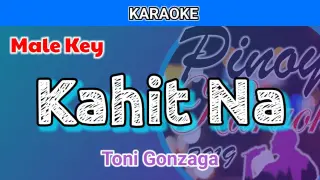 Kahit Na by Toni Gonzaga (Karaoke : Male Key)