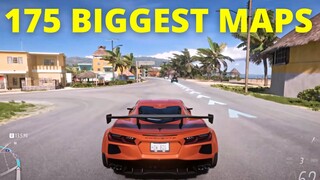 Top 175 Biggest Maps Ever Created