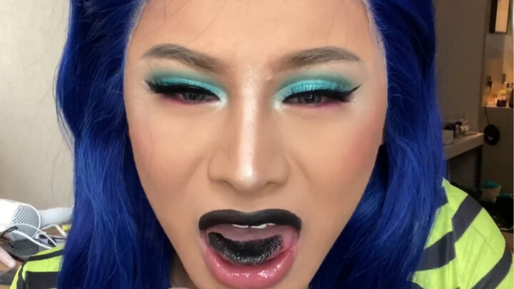 Lipstick on the tongue