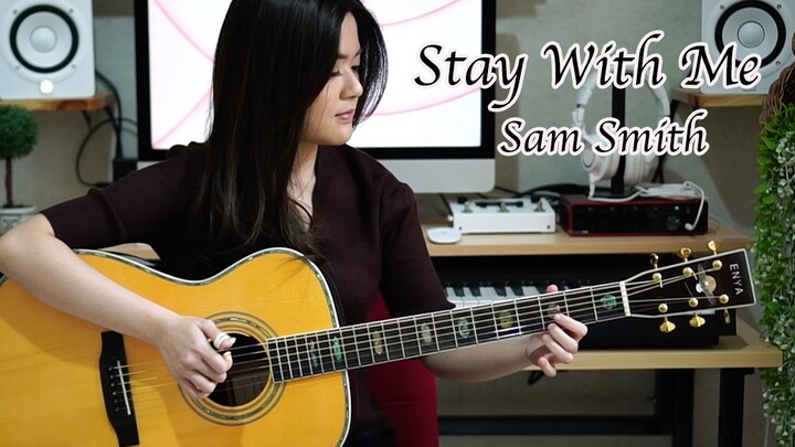 Sam Smith "Stay With Me", a beautiful love story! 【Guitar fingerstyle】