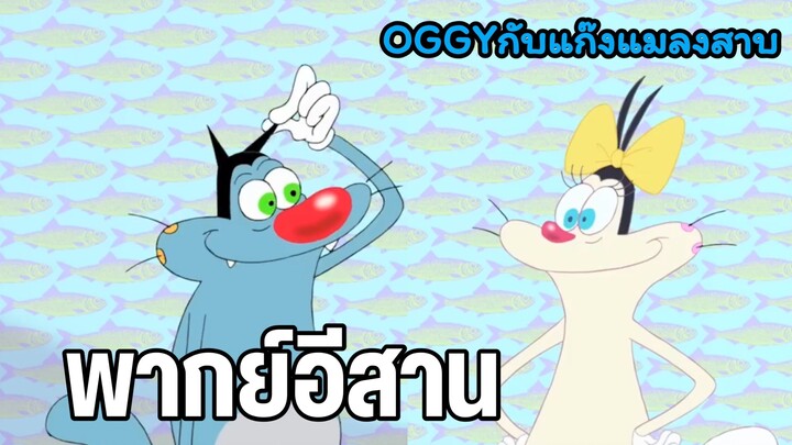 OGGYกับแก๊งแมลงสาบ พากย์อีสาน กำจัดหมัด