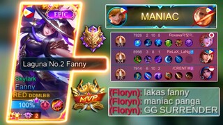 MANIAC GAMEPLAY AND THE 3 CHOCOLATES EZ WIN!! | MLBB