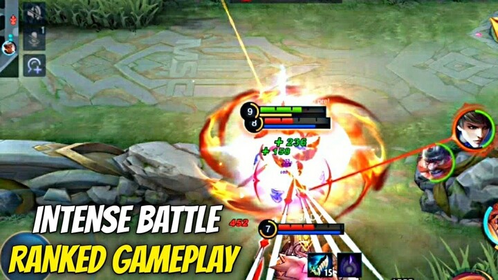 INTENSE BATTLE RANKED GAMEPLAY | MLBB