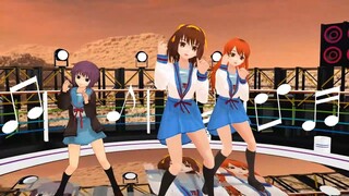 【ⅯⅯⅮハルヒ】涼宮ハルヒ・長門有希・朝比奈みくるでjust be friends
