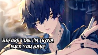 Nightcore - No Guidance ( Male Version ) Tik Tok Remix Ayzha Nyree | Lyrics