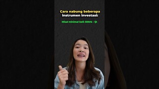 Investasi untuk Anak Sekolahan!🤑