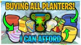 Buying ALL the PLANTERS i Can AFFORD in Bee Swarm! | Bee Swarm Simulator