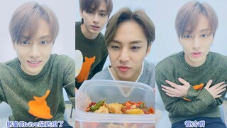 （中字）猫狗黄焖鸡抢食联盟 文俊辉“我先撑着你去抢～” 201017珉奎的LunchShow 俊cut