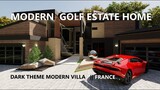 Modern Golf estate Villa in France (From Sweet Home 3D)
