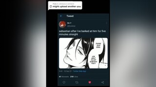 Reply to  sebastianmichaelis kuroshitsuji blackbutler manga fypシ