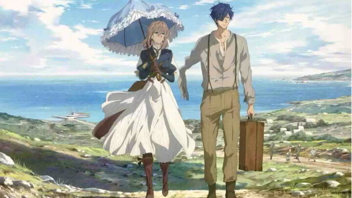 # Violet Evergarden # New bonus pictures of the movie version & some other cover illustrations of th