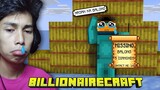 Billionaire Craft #15 - NAWAWALA ang ALAGA ko na si BALONG 😢 | (Filipino Minecraft SMP)