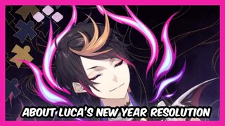 Luca's new year resolution went he met Shu in japan 【NIJISANJI EN】