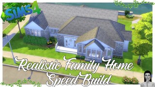 Realistic Family Home | The Sims 4 Speed Build