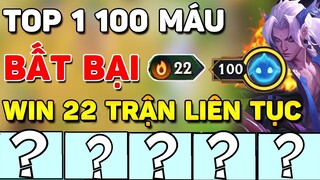 WIN THÔNG 22 TRẬN - TOP 1 = 100 MÁU VỚI ĐỘI HÌNH ĐỘC NHẤT VÔ NHỊ TẠI MÙA 4!