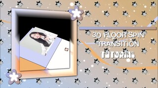 3D FLOOR SPIN | ALIGHT MOTION TUTORIAL | ☁