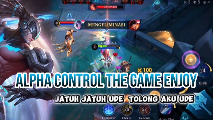 ALPHA CONTROL THE GAME ENJOY
