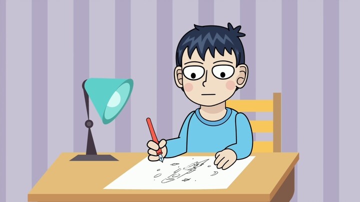 A cartoonist who does it for fun-ONE