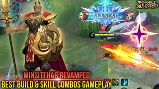 Revamped Minsitthar Best Build & Skill Combos Gameplay - Mobile Legends Bang Bang