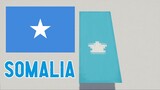 How to make the flag of SOMALIA in Minecraft!