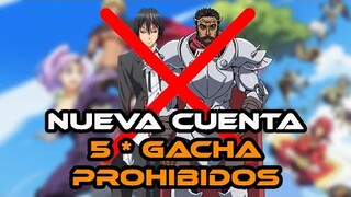 NUEVA CUENTA RETO, PROHIBIDO USAR 5* DE GACHA - SLIME ISEKAI MEMORIES