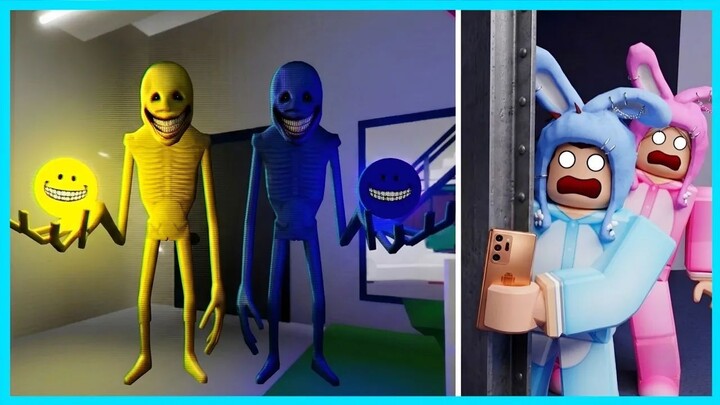 MIPAN & ZUZUZU Lihat Penampakan Monster Verity Dan Falsity Di Depan Rumah! ROBLO