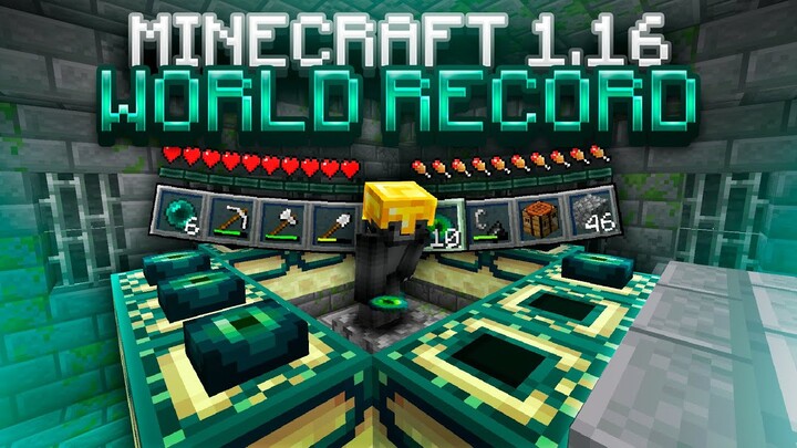 I GOT THE NEW MINECRAFT 1.16.1 WORLD RECORD [14:10 FWR}