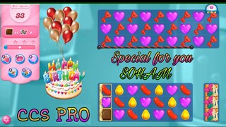 Candy crush saga special level part 168 | this level special for you #CCS_PRO happy birthday bro