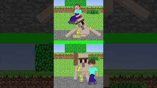 Noob Steve VS Pro Steve l Funny Minecraft Animation