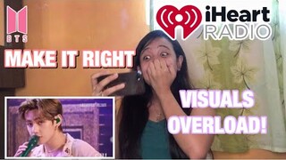 IHEARTRADIO BTS MAKE IT RIGHT PERFORMANCE REACTION