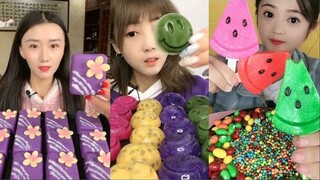 [ASMR] THÁNH ĂN ĐÁ| Ăn Đá lạnh, chocola đông lạnh đa màu sắc| Ice Eating MUKBANG SATİSFYİNG#252