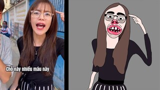 HÀI : CHỊ CẢ VS TRÙM TRƯỜNG ( CƯỜI VỠ MỒM ) |||  troll..i don't draw