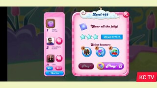 CANDY CRUSH SAGA LEVEL 468 (NEW VERSION)