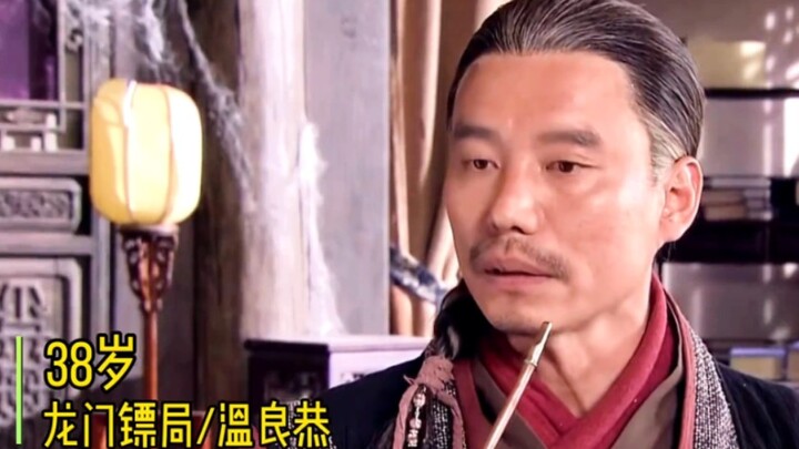 杨皓宇26~49岁的荧幕形象，还记得龙门镖局里的恭叔吗？