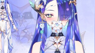 "Pertunjukan Model 2D Langsung" Lily Knight yang super cantik, apakah kamu juga tergerak olehku?