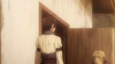 The male protagonist travels to another world just to make money