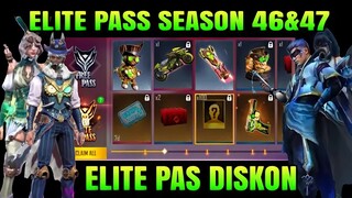 BOCORAN ELITE PASS SEASON 46 BULAN MARET & ELITE PASS SEASON 47 BULAN APRIL 2022