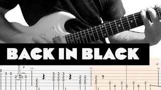 【AC/DC】钢铁侠主题曲《Back in Black》带谱吉他教学，超燃炸翻全场！