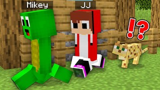 How Baby Mikey & JJ Shapeshift to CREEPERS in Minecraft challenge CREEPER (Maizen Mizen Mazien)