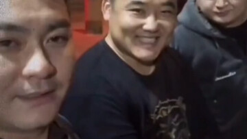 “Hello everyone, we're the handsome * duo!”