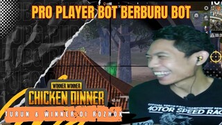 PRO PLAYER BOT BERBURU BOT, BERUJUNG WINNER CHICKEN DINNER!! 😎 | Gameplay - PUBG Mobile Indonesia