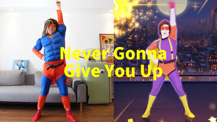 ปฏิเสธการหลอกลวง! ภาพและข้อความตรงกัน! หลอกคนคือหมาน้อย! เห่าๆ~~~ "Never Gonna Give You Up" [Dance C