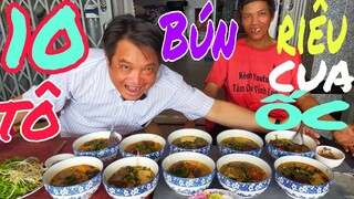 Ăn hết 10 tô Bún Riêu có phải là Thánh hay không? Tâm Chè Vĩnh Long