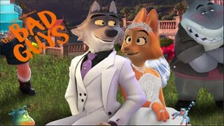 The Bad Guys. The wedding of Mr. Wolf and Diane foxington😍❤. Chief is trying to steal the cake | c..