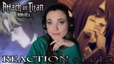 Attack On Titan S4 E15 - "Sole Salvation" Reaction (And E14 second part reaction)