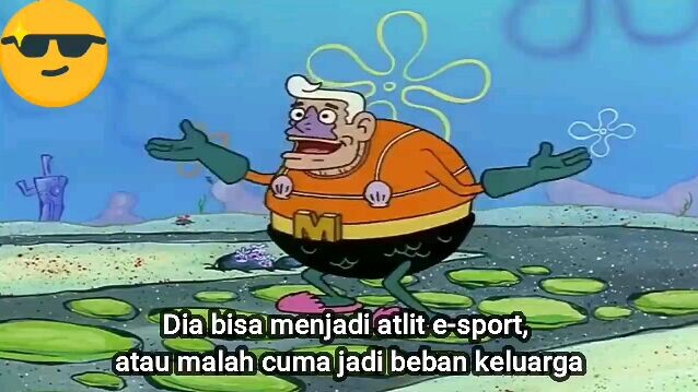 Meme spongebob : Contoh Beban Keluarga